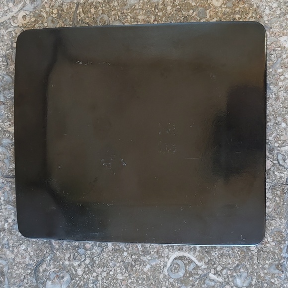 Vintage Couroc Tray, Black Resin Tray, Leaf Design with International Coins | - Picture 3 of 8